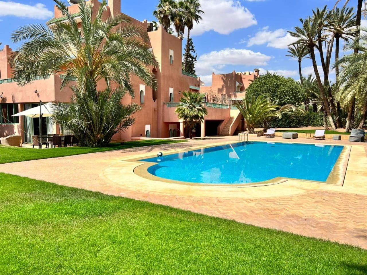 Villa Avec Piscine Privatisee A La Palmeraie مراكش المظهر الخارجي الصورة