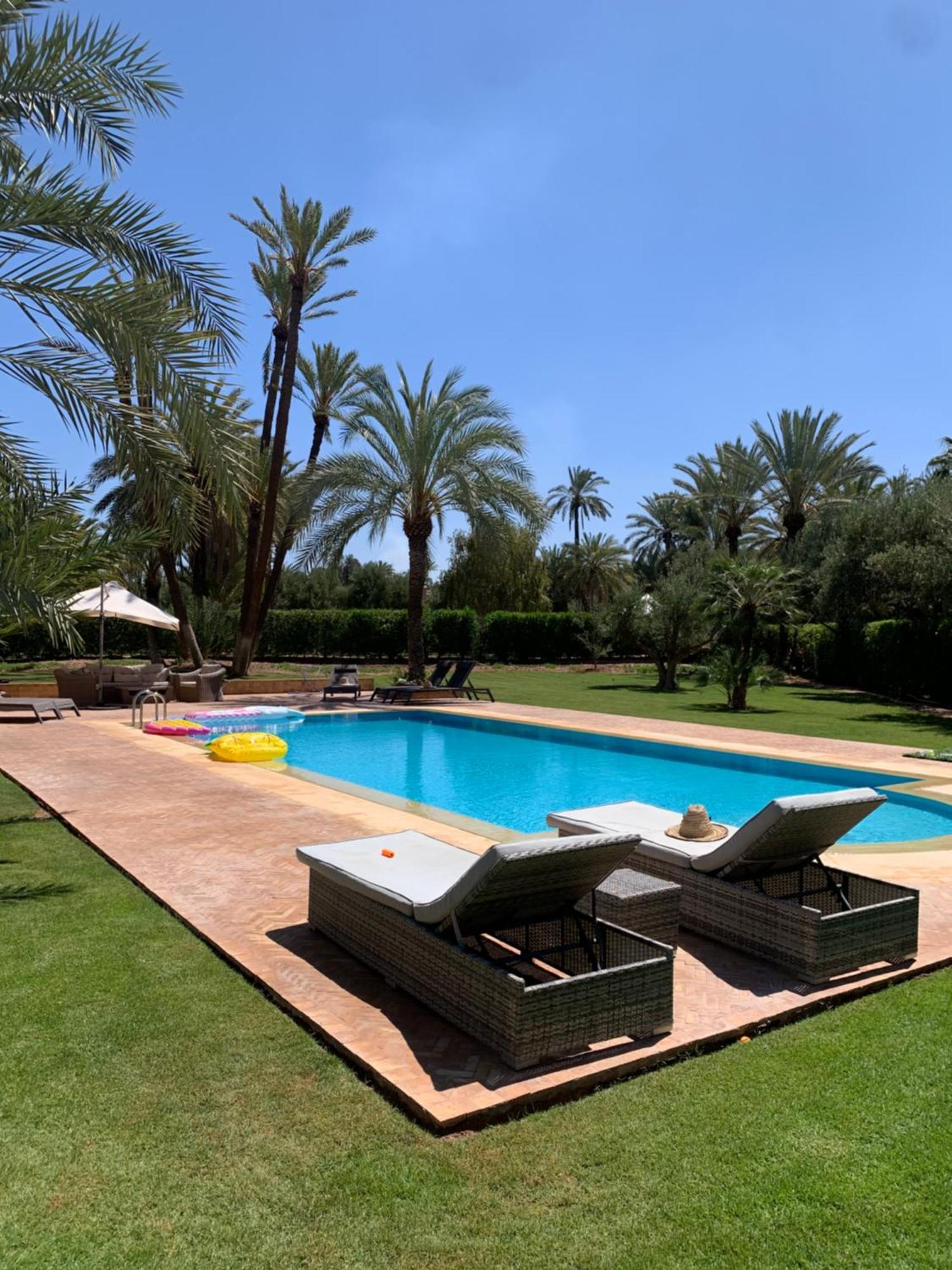 Villa Avec Piscine Privatisee A La Palmeraie مراكش المظهر الخارجي الصورة